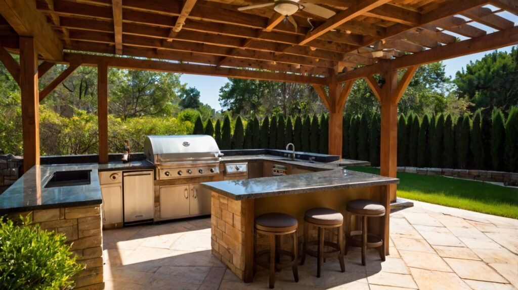 Outdoor Kitchen Seating
