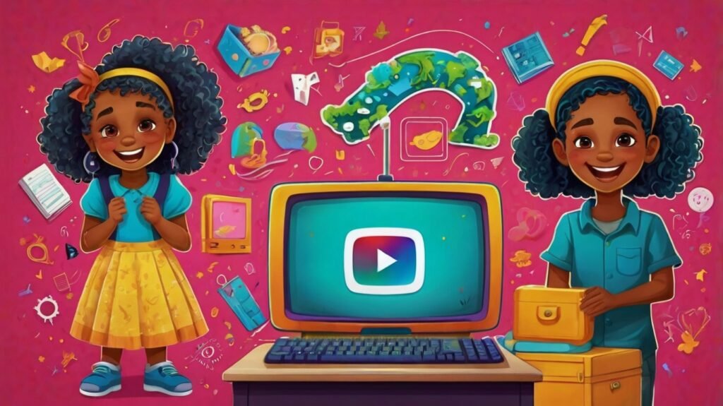 kids learning with youtube